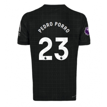 Tottenham Hotspur Pedro Porro #23 Maglia Gara Trasferta Repliche 2025-26 Maniche Corte